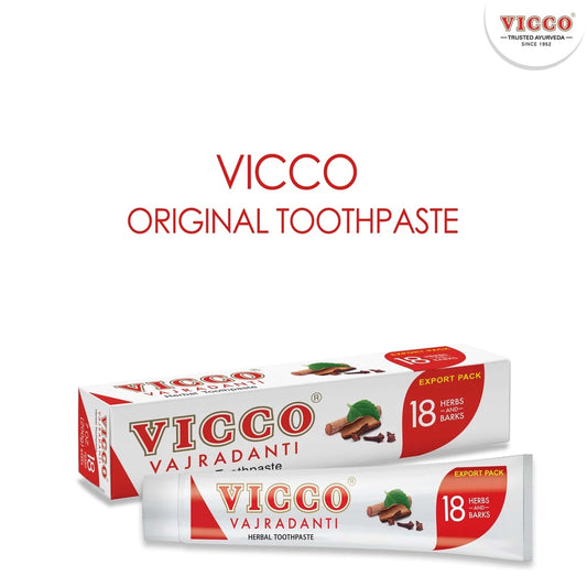 Vicco Herbal Toothpaste - Original Ayurvedic Formula | 200g Tube